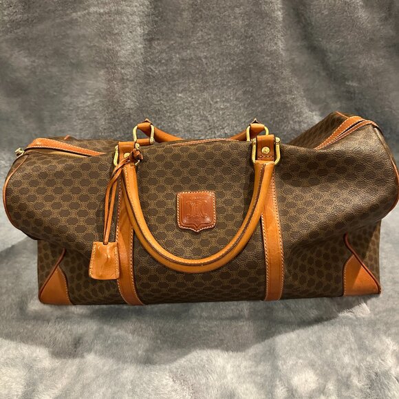 Celine Macadam Duffle Bag Weekender Vintage - Picture 1 of 4